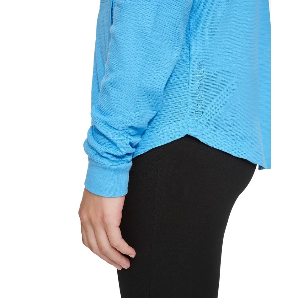 Plus Womens Heathered Fitness Hoodie 2X - Picture 3 of 3